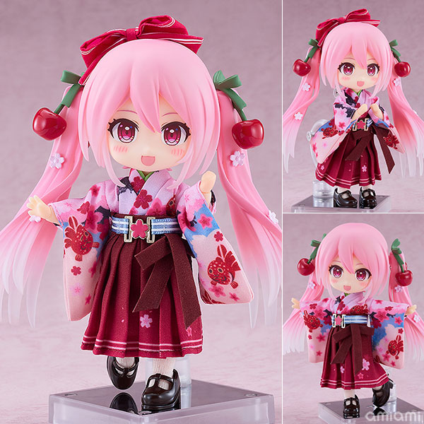 ねんどろいどどーる キャラクター・ボーカル・シリーズ01 初音ミク 桜ミク ひろはこ 2025Ver.(弘前)[グッドスマイルカンパニー]《０１月予約》