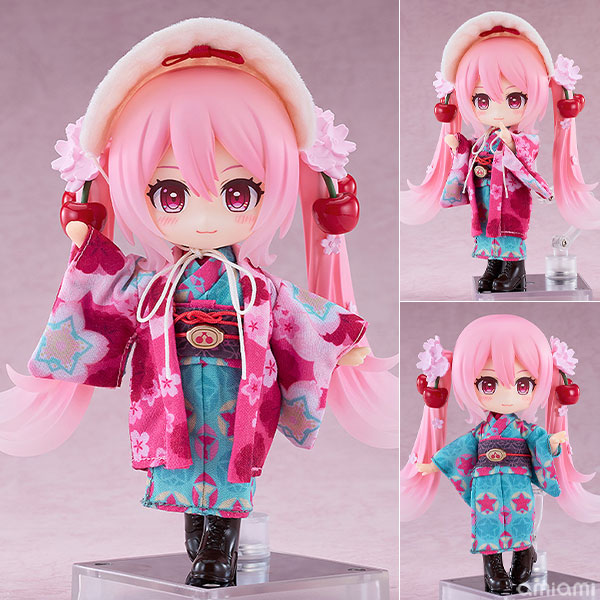 ねんどろいどどーる キャラクター・ボーカル・シリーズ01 初音ミク 桜ミク ひろはこ 2025Ver.(函館)[グッドスマイルカンパニー]《０１月予約》